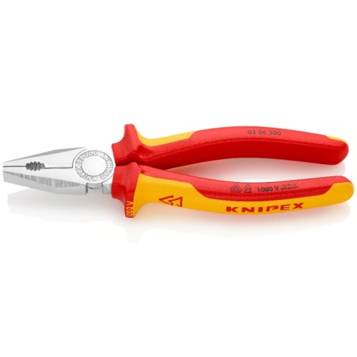 Плоскогубцы комбинированные KNIPEX 0306200SB