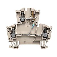 Проходная клемма Weidmuller WDK 2.5 LD RT 24VDC -+ 8023630000