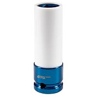 AF00645117 AFFIX   Головка торцевая ударная глубокая 1/2", 17 мм, тонкостенная, пластиковая защита