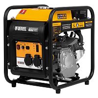 94705  Инверторная генераторная установка GT-3500iF, 3,5 кВт, 230 В,открытый корпус,ручной старт DENZEL