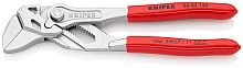 KN-8603150SB KNIPEX  Клещи переставные-гаечный ключ, зев 27 мм, длина 150 мм, хром, обливные ручки, SB