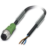 Кабель для датчика / исполнительного элемента - SAC-3P-M12MS/10,0-PUR - 1682566 Phoenix contact