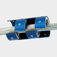 SRA 40 Щетка для чистки проводов, синяя, для сталеалюминиевых проводов D 10-40 мм VETTER
