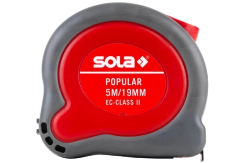 50024401 SOLA Рулетка Popular PP 8 м, 25 мм, II класс точности фото 5