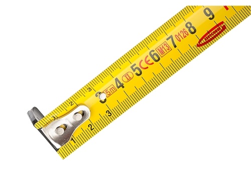 Рулетка "Ergonomisch", 5 м x 25 мм, магнитный обрезиненный зацеп GROSS 31103 фото 3