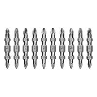 Бита двухсторонняя PZ2-PZ1х45мм, сталь S2, 10шт. Gross 112010