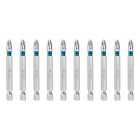 Бита PH2х70мм, сталь S2, шестигр., 10 шт. Gross 113078