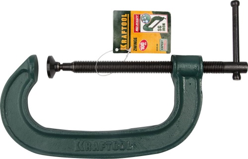 Струбцина тип G KRAFTOOL EXTREM G-100 32229-100 фото 2 Струбцина тип G KRAFTOOL EXTREM G-100 32229-100 фото 2