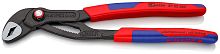 8722250SB KNIPEX COBRAR QuickSet клещи переставные, зев 50 мм, длина 250 мм, фосфатированные, 2-комп ручки, SB