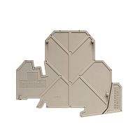 Промежуточная пластина Weidmuller WAP WDK 2.5N/TR-DU 1839850000