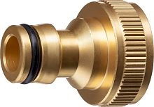 8-426102_z02  GRINDA PROLine BI-34, 3/4", адаптер штуцерный с внутренней резьбой, из латуни