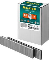 31789-25 KRAFTOOL  25 мм скобы для степлера узкие тип 55, 5000 шт