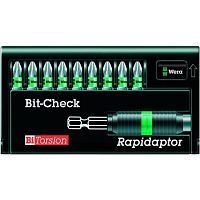 WE-056368 WERA 8755-9/BTZ Bit-Check - Rapidaptor Набор бит