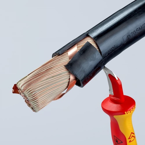 Нож для удаления изоляции KNIPEX KN-9855SB фото 8 Нож для удаления изоляции KNIPEX KN-9855SB фото 8
