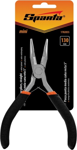 Длинногубцы прямые никелированные SPARTA Mini 1782055 фото 4 Длинногубцы прямые никелированные SPARTA Mini 1782055 фото 4