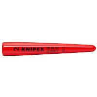 986602 KNIPEX Колпачок защитный для кабелей VDE диэлектрический, код проводника: 2, длина 80 мм
