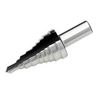 201212 CIMCO  Коническое ступенчатое сверло с диаметрами М8(3/8") - М10 (7/16") - М12 - М16 - 3/4" - М20