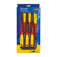 KN-002012V04 KNIPEX  Набор отверток по нормам VDE прямой шлиц / Phillips / Pozidriv