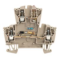 Проходная клемма Weidmuller WDK 2.5 LD/RT 1D 2R 230 8013140000