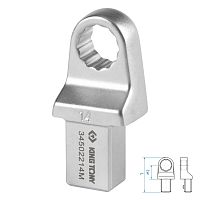 Насадка накидная серии "FIT", 14 мм, 14х18 мм KING TONY 34502214M