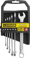 Набор ключей гаечных комбинированных STAYER PROFESSIONAL 27083-H6