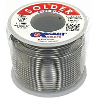 Припой оловянно-свинцовый с флюсом Sn63/Pb37 ASAHI WC63C16F