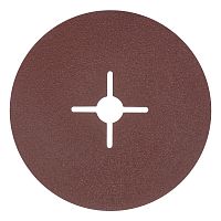 Круги фибровые 5 шт, Р 80, 180 х 22 mm Matrix 73922