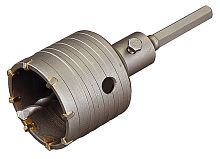 2917-80 ЗУБР Коронка буровая кольцевая, с шестигранным хвостовиком, 80мм