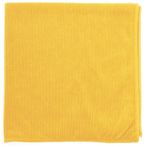 Салфетка из микрофибры жемчужная для бытовой техники и мебели желт. 400*400 мм Elfe 92316