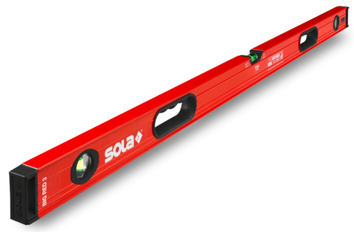 01219401 SOLA Уровень BIG RED 3 120, L=120 см, 3 глазка, точн. 0,3 мм/м 01219401 SOLA Уровень BIG RED 3 120, L=120 см, 3 глазка, точн. 0,3 мм/м