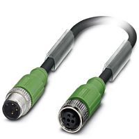 Кабель для датчика / исполнительного элемента - SAC-3P-M12MS/ 1,5-PUR/M12FS SH - 1500826 Phoenix contact