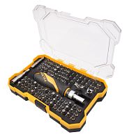 TT20188 TOLSEN Набор вставок (бит) 1/4", PH, PZ, Hex, Torx, Slotted, 105 предметов