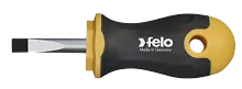 Отвертка плоская Ergonic Stubby SL6,5х1,2х25 FELO (460 065 10) 46006510