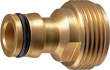 8-426116_z02  GRINDA PROLine BE-34, 3/4", адаптер штуцерный с внешней резьбой, из латуни