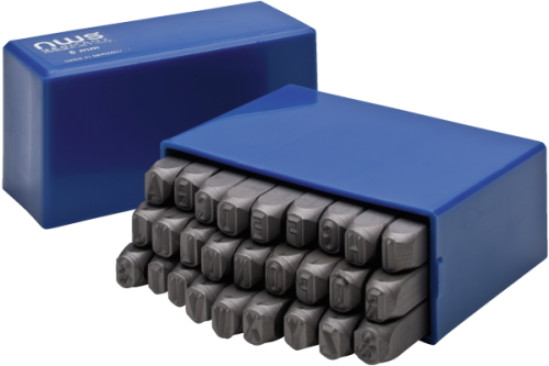 Набор букв для штамповки NWS 920-10 Набор букв для штамповки NWS 920-10