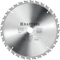 36950-315-30 KRAFTOOL  Fast, 315 х 30 мм, 32Т, пильный диск по дереву