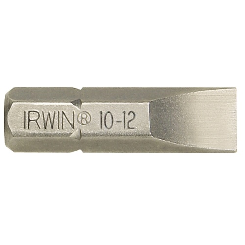 10504362 IRWIN Бит 1/4 / 25 mm, плоский 1,6 x 8,0 mm ( 10 шт.)