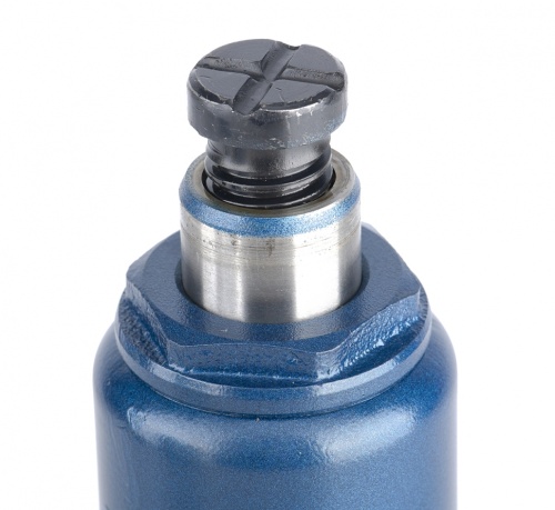 Домкрат гидравлический бутылочный, 6 т, h подъема 216–413 мм, в пласт. кейсе STELS 51124 фото 3