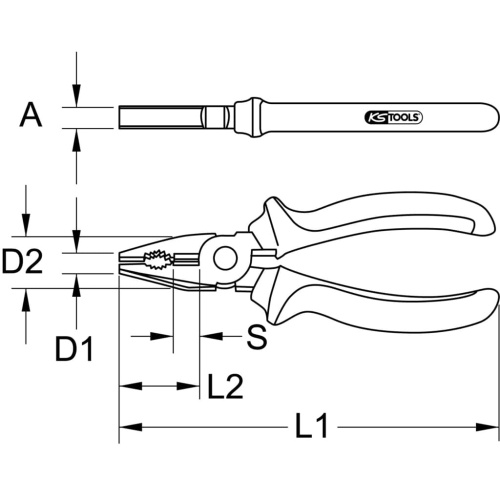 Плоскогубцы комбинированные искробезопасные KS TOOLS BERYLLIUMplus 962.0620 фото 2 Плоскогубцы комбинированные искробезопасные KS TOOLS BERYLLIUMplus 962.0620 фото 2