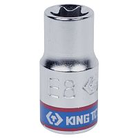 237510M KING TONY Головка торцевая TORX Е-стандарт 1/4", E10, L = 24 мм