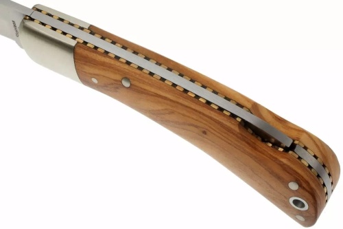 Нож складной с рукояткой из оливкового дерева LionSteel 116TUL фото 6