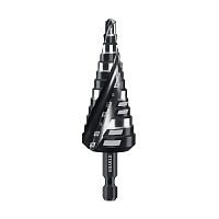 29661-6-30-13 STAYER Pro-Max 6-30мм, 13 ступеней, винтовая спираль, сверло ступенчатое