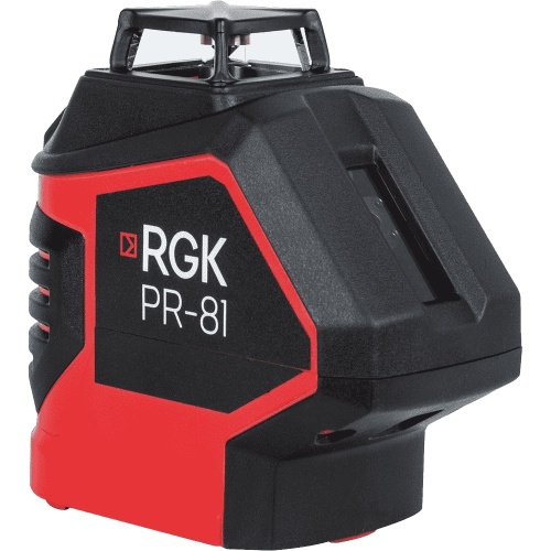 Комплект: лазерный уровень RGK PR-81 + штанга-упор RGK CG-2 фото 4