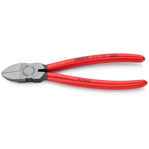 Кусачки боковые для пластмассы KNIPEX KN-7201180