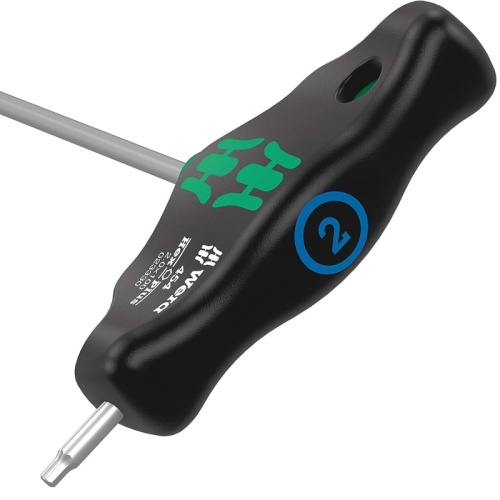 05023330001 WERA 454 Hex-Plus Отвертка шестигранная с Т-образной рукояткой, 2 x 100 мм фото 3 05023330001 WERA 454 Hex-Plus Отвертка шестигранная с Т-образной рукояткой, 2 x 100 мм фото 3