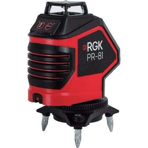 Комплект: лазерный уровень RGK PR-81 + штанга-упор RGK CG-2 фото 2