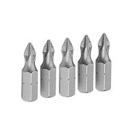 TT20271 TOLSEN Набор вставок (бит) торцевых 1/4", Phillips, PH2, 25 мм, 5 предметов