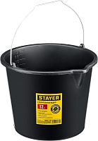 06083-12_z02 STAYER  STRONG, 12 л, строительное пластиковое ведро