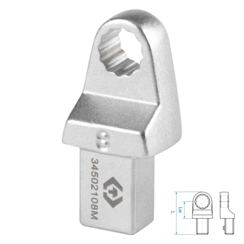Насадка накидная серии "FIT", 8 мм, 9х12 мм KING TONY 34502108M