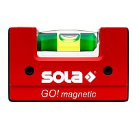 Уровень компактный магнитный SOLA GO! Magnetic 01621101